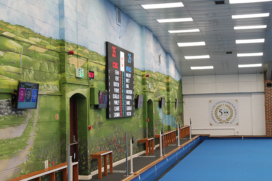 Chesterton Indoor Bowls Club, Cambridge — from a manual scoreboard to a system that pays for itself project gallery image 12