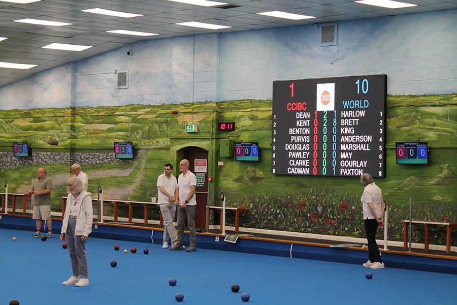 Chesterton Indoor Bowls Club, Cambridge — from a manual scoreboard to a system that pays for itself installation