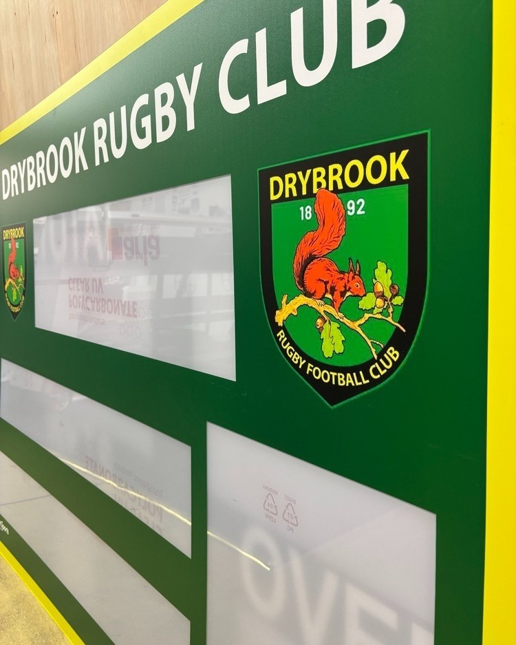 Drybrook RFC — a scoreboard given in memory, unveiled August 2026