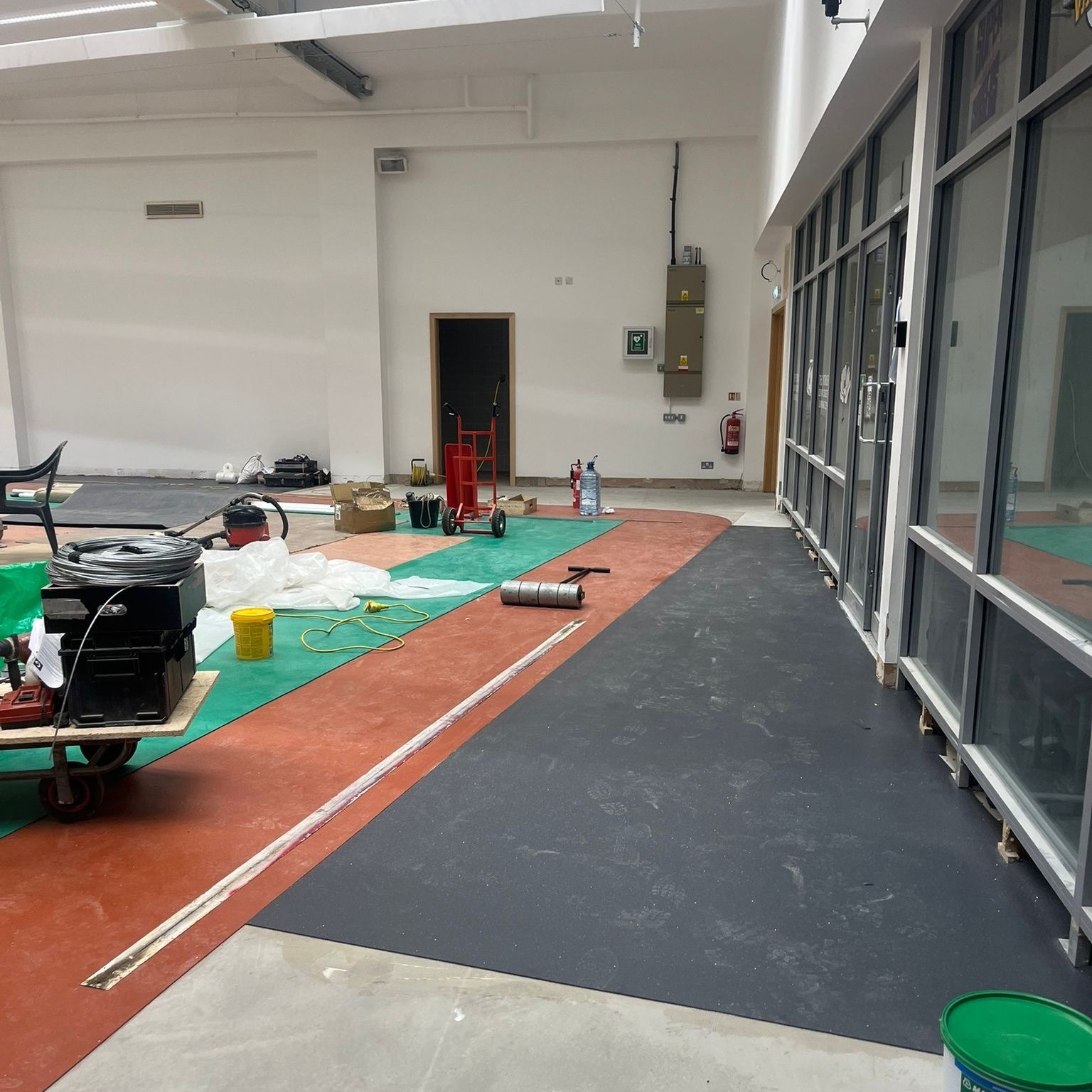 Yorkshire County Cricket Club, Headingley — Taraflex Performance SL in the indoor training centre project gallery image 8