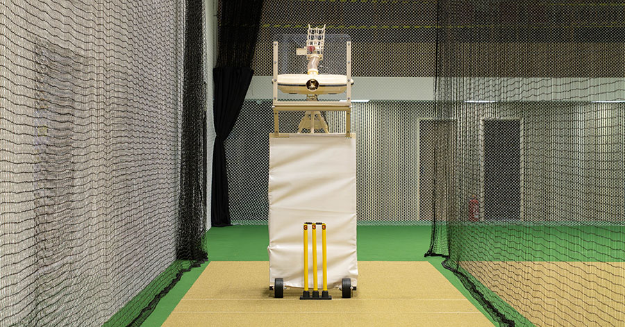 Pickwick Cricket & Padel Centre, West Bromwich — four DuraWeave lanes sharing a building with padel project gallery image 2