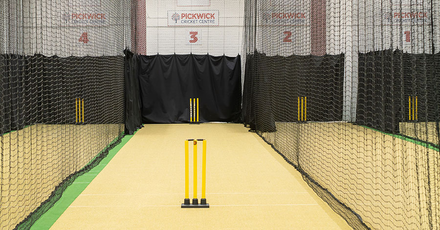Pickwick Cricket & Padel Centre, West Bromwich — four DuraWeave lanes sharing a building with padel project gallery image 3