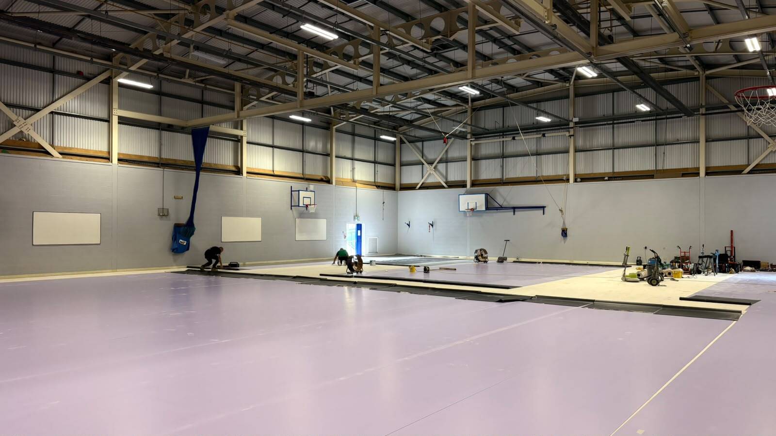 South Devon College — a Gerflor Taraflex AE85 undercarriage beneath a Taraflex top surface project gallery image 11
