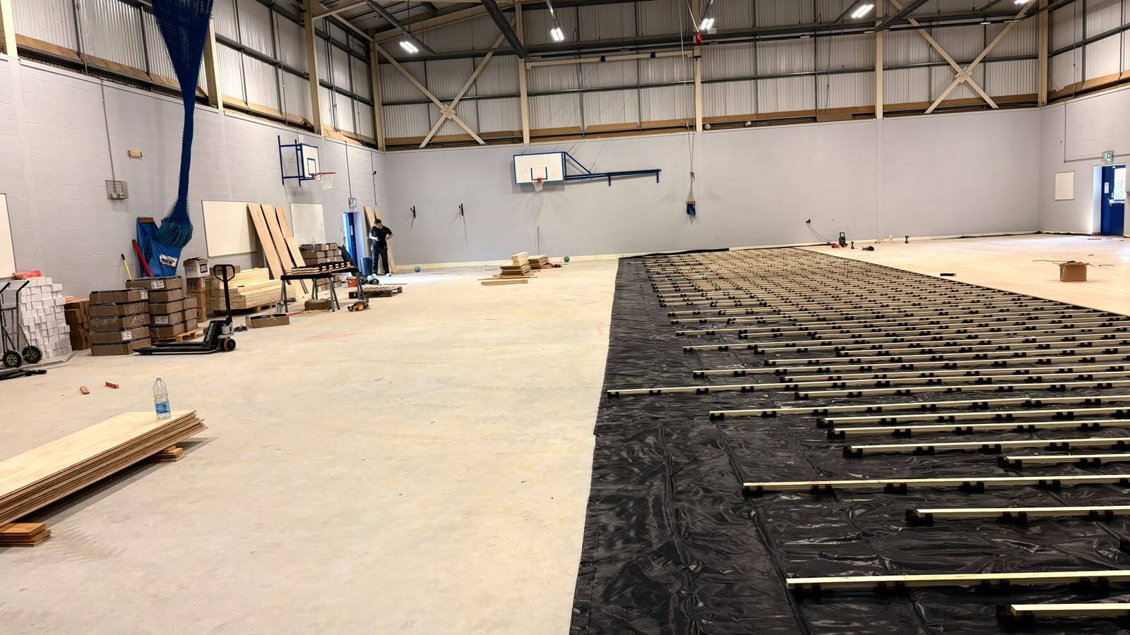 South Devon College — a Gerflor Taraflex AE85 undercarriage beneath a Taraflex top surface project gallery image 19