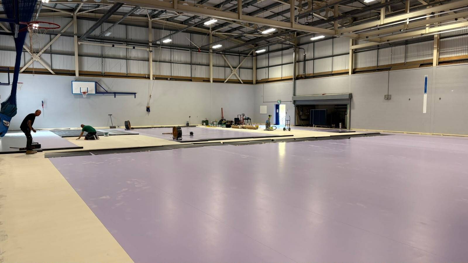 South Devon College — a Gerflor Taraflex AE85 undercarriage beneath a Taraflex top surface project gallery image 20