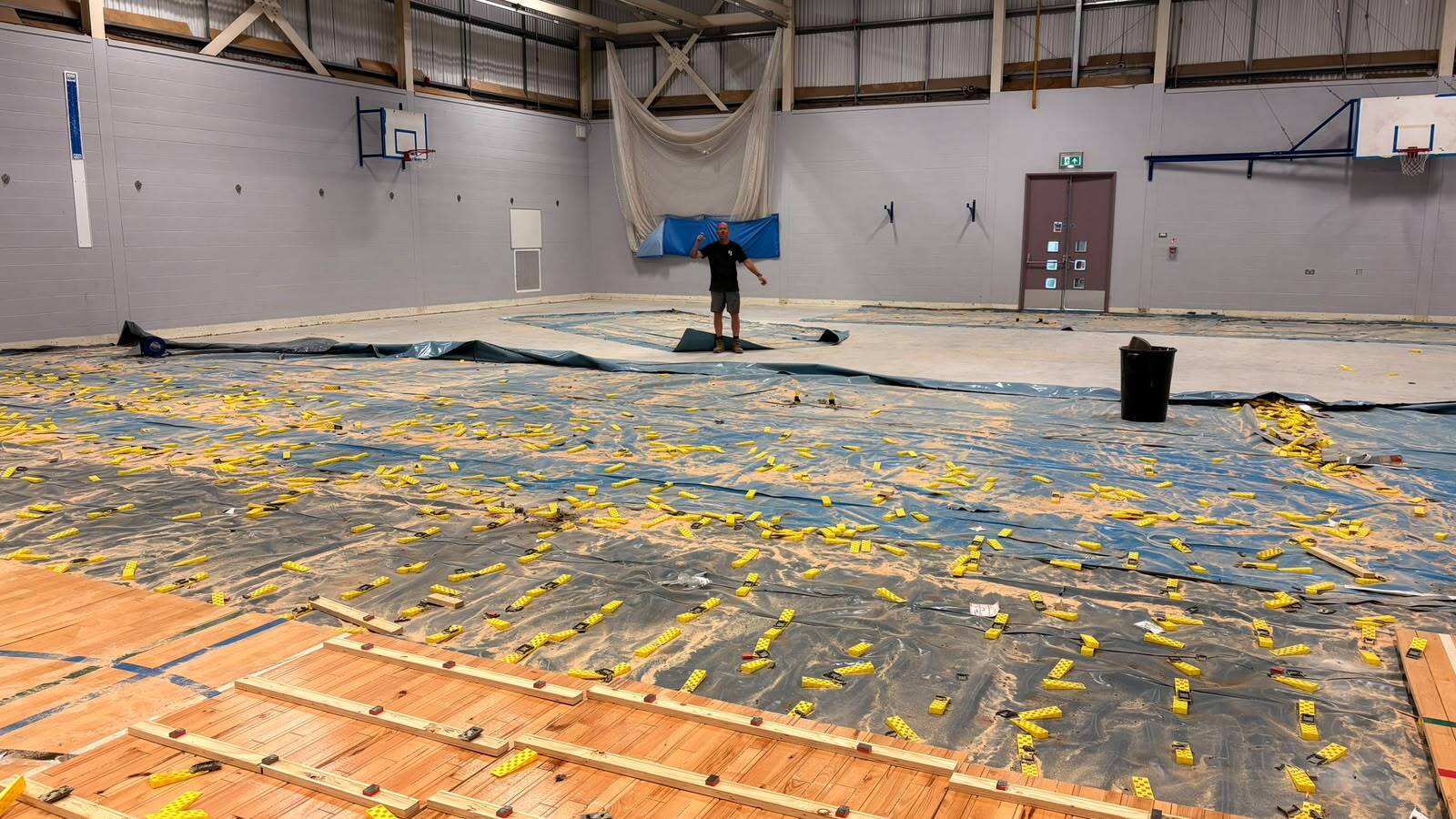 South Devon College — a Gerflor Taraflex AE85 undercarriage beneath a Taraflex top surface project gallery image 24