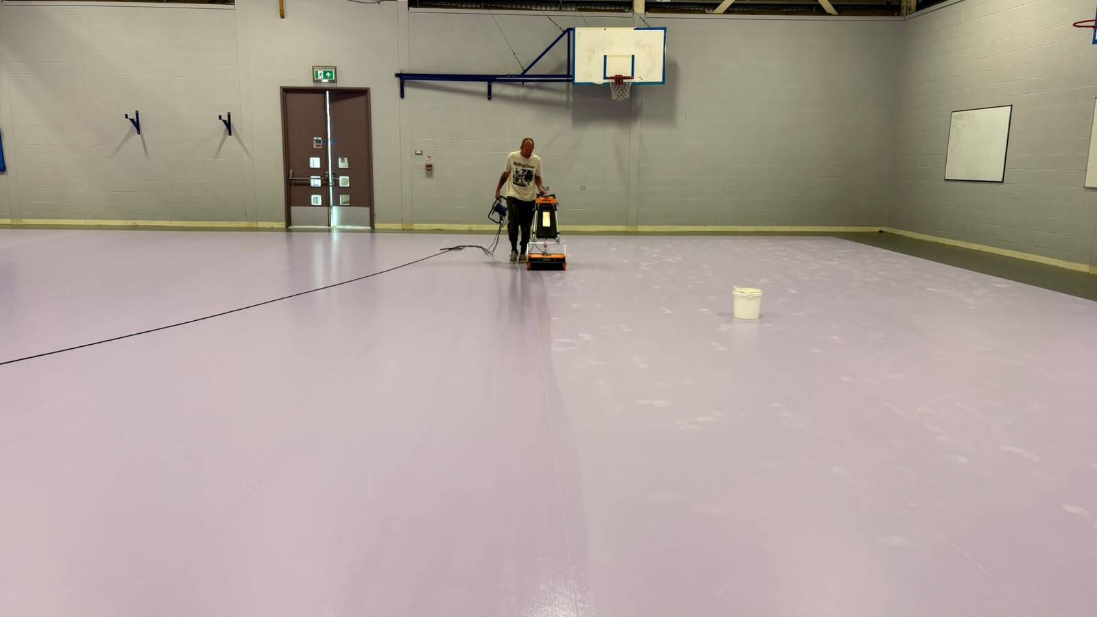 South Devon College — a Gerflor Taraflex AE85 undercarriage beneath a Taraflex top surface project gallery image 26