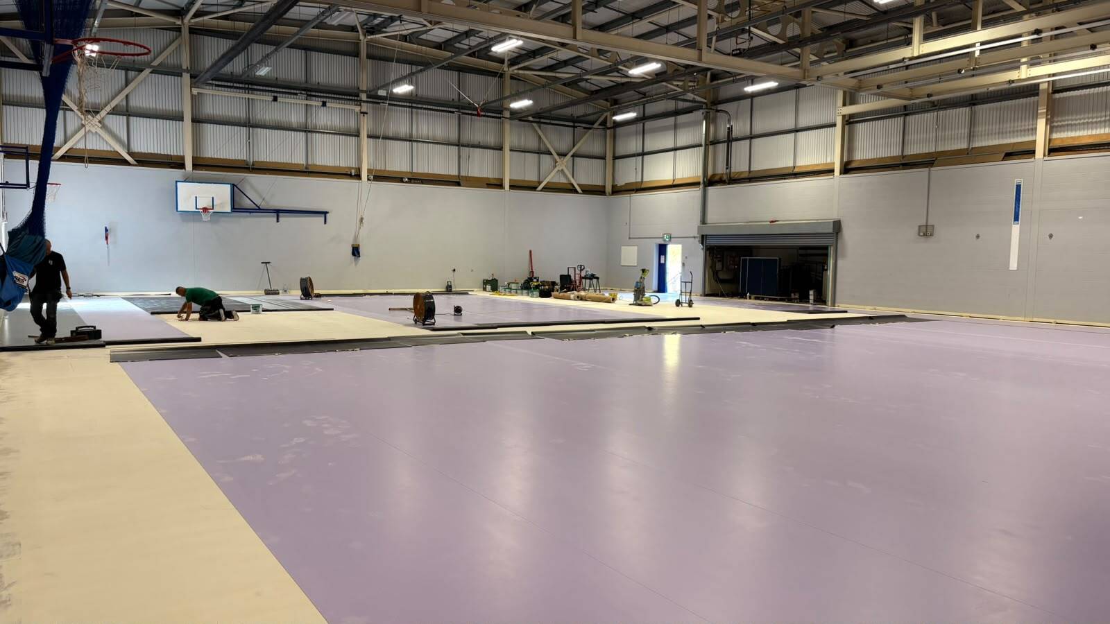 South Devon College — a Gerflor Taraflex AE85 undercarriage beneath a Taraflex top surface project gallery image 27