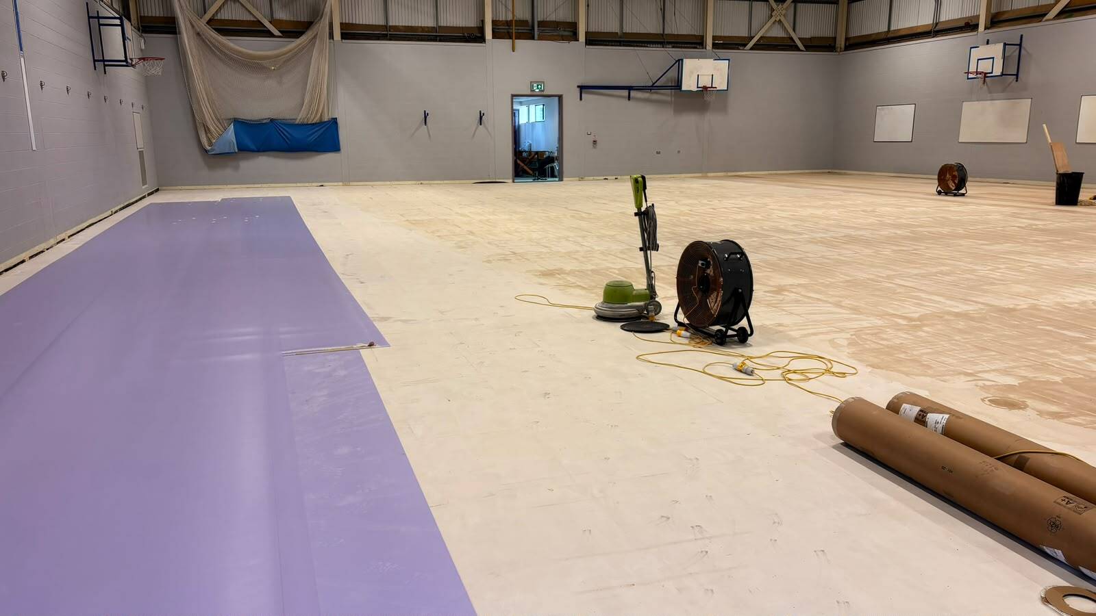 South Devon College — a Gerflor Taraflex AE85 undercarriage beneath a Taraflex top surface project gallery image 28