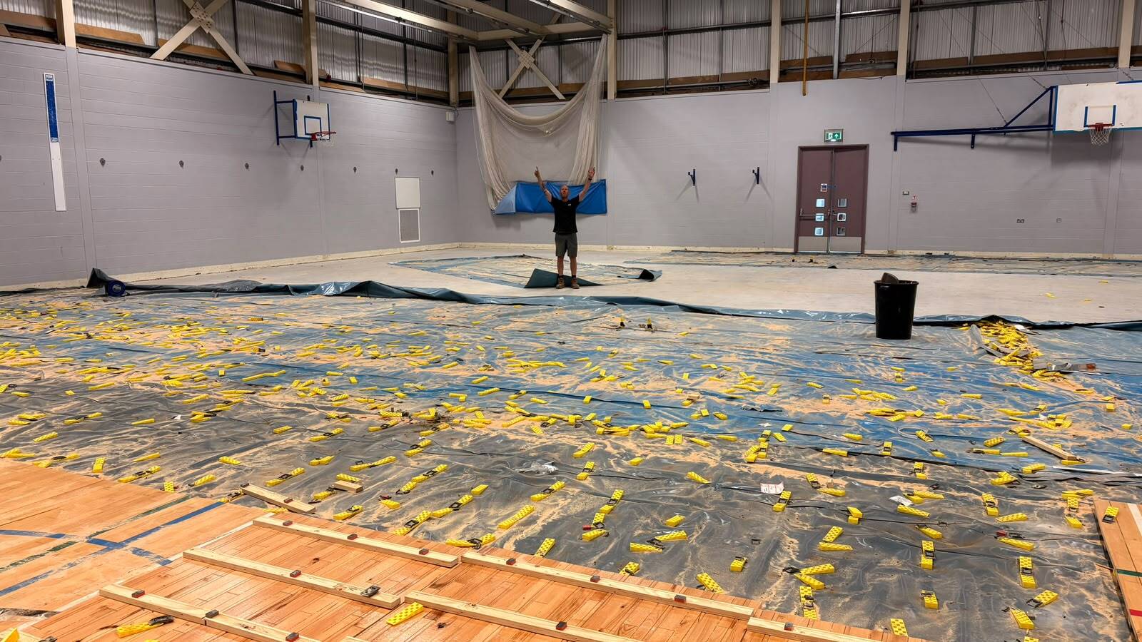 South Devon College — a Gerflor Taraflex AE85 undercarriage beneath a Taraflex top surface project gallery image 31