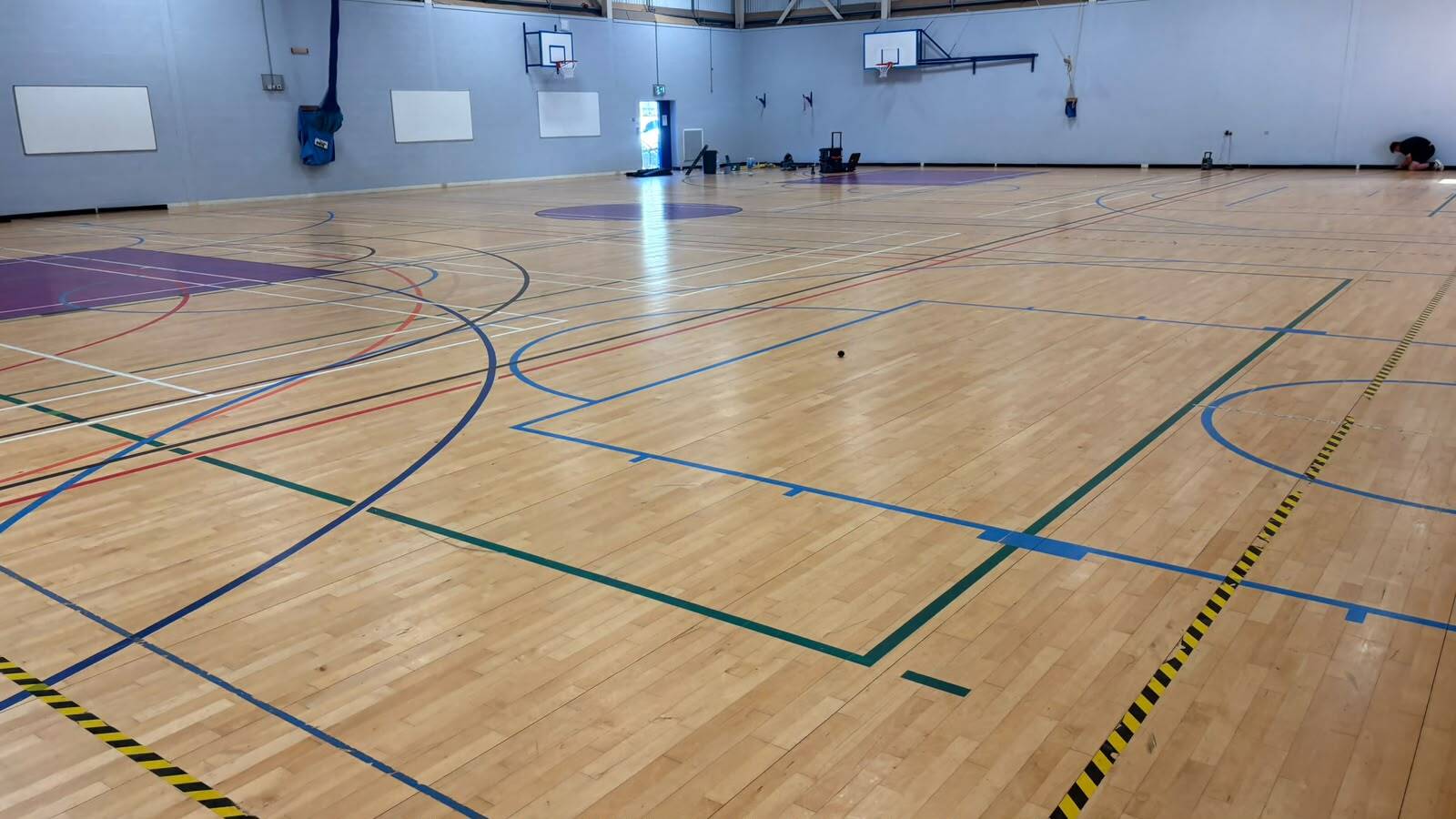 South Devon College — a Gerflor Taraflex AE85 undercarriage beneath a Taraflex top surface project gallery image 34