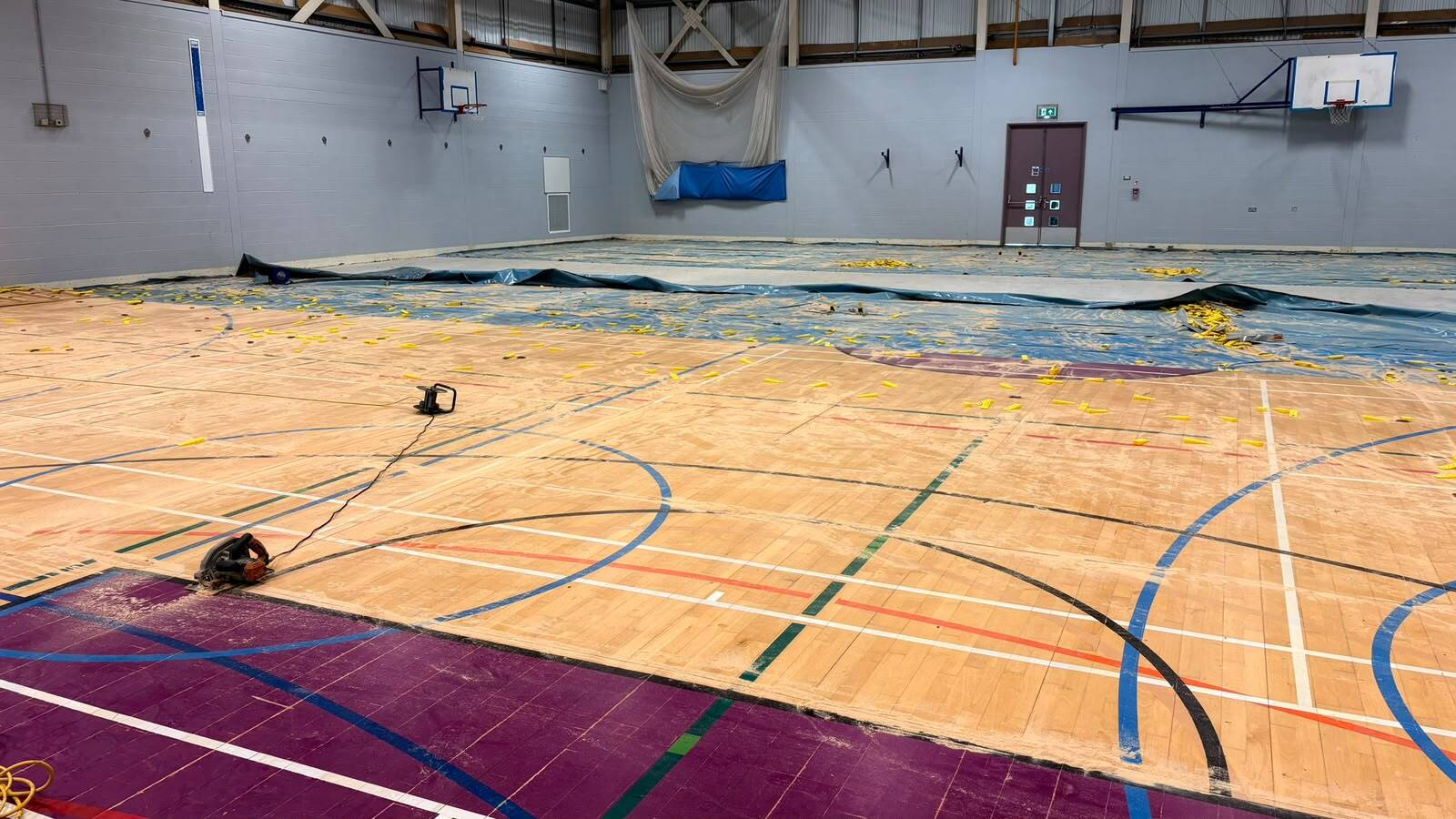South Devon College — a Gerflor Taraflex AE85 undercarriage beneath a Taraflex top surface project gallery image 36