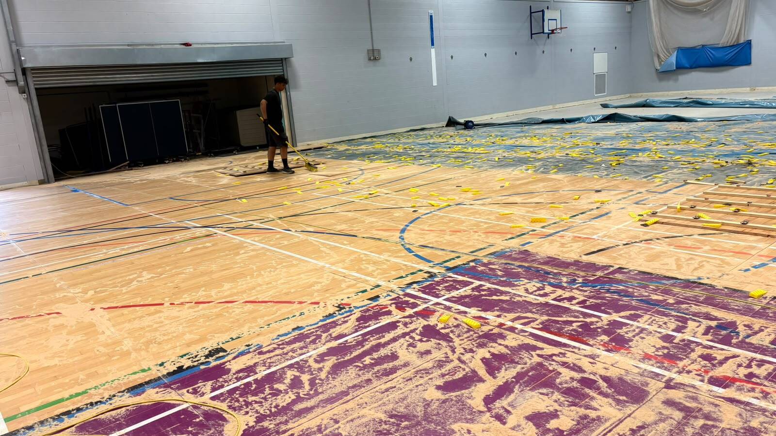 South Devon College — a Gerflor Taraflex AE85 undercarriage beneath a Taraflex top surface project gallery image 6