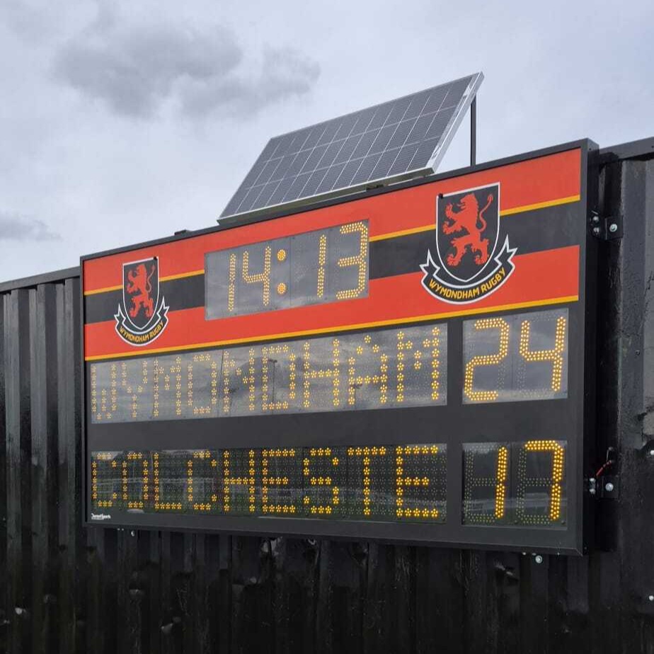 Wymondham RFC — a DS5 scoreboard with interchangeable team names project gallery image 1